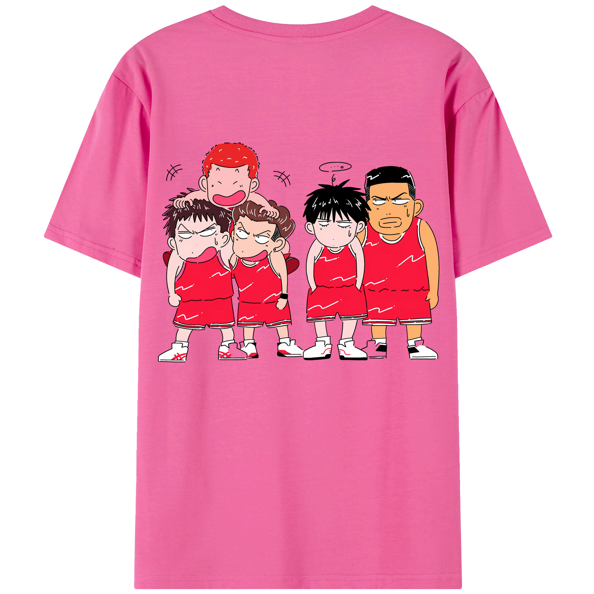 （画像用） SLAM DUNK／スラムダンク レディース半袖Tシャツ(バックプリント)